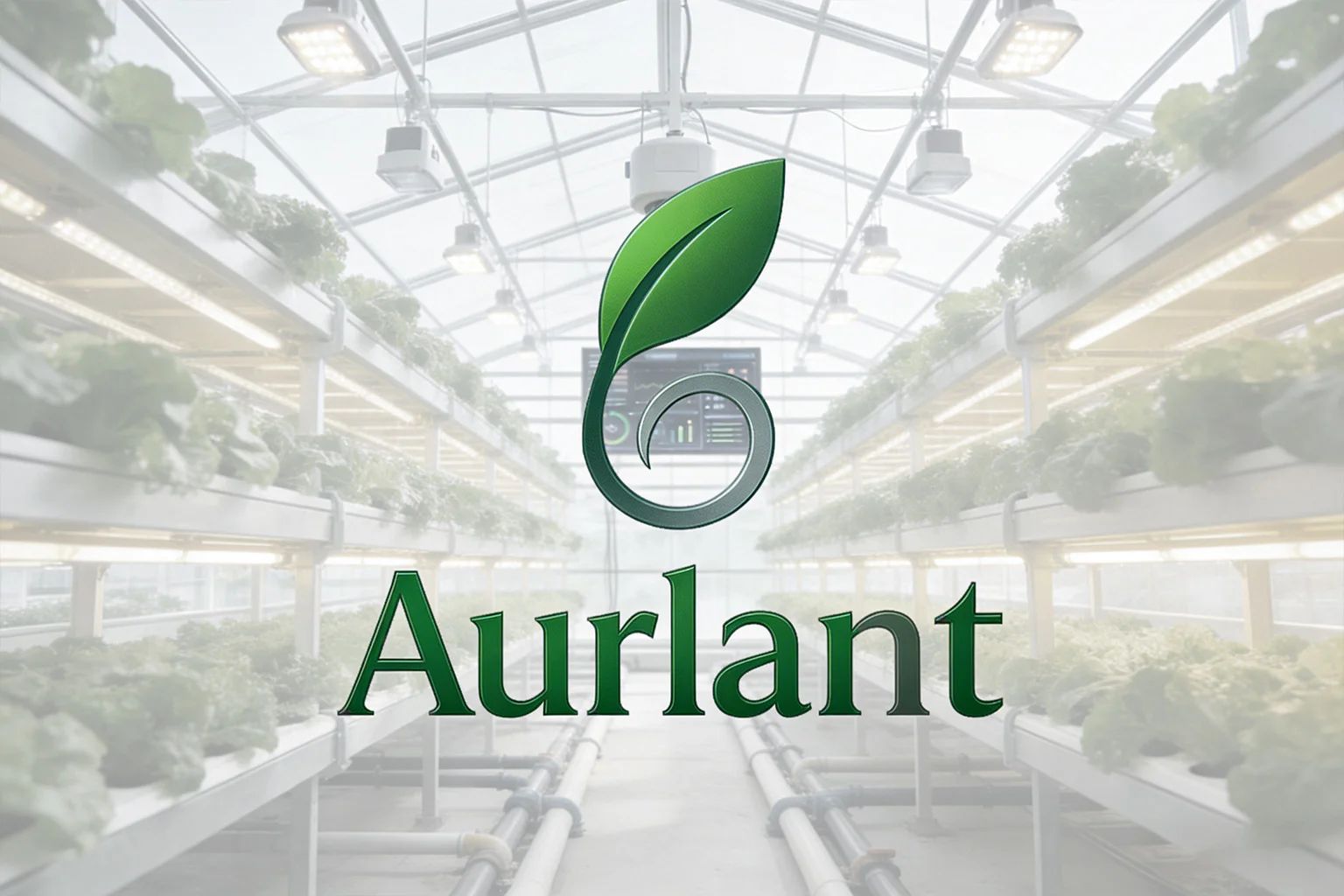 Aurlant brand logo, representing the harmony of natural vitality and intelligent agriculture technology