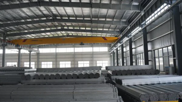 Greenhouse steel profiles storage and packing for global smart agriculture projects