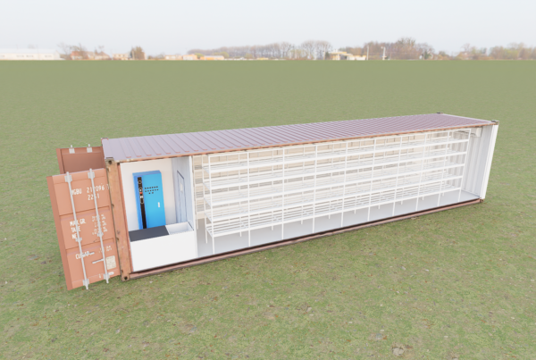 Mushroom Container Farm for Commercial Planting