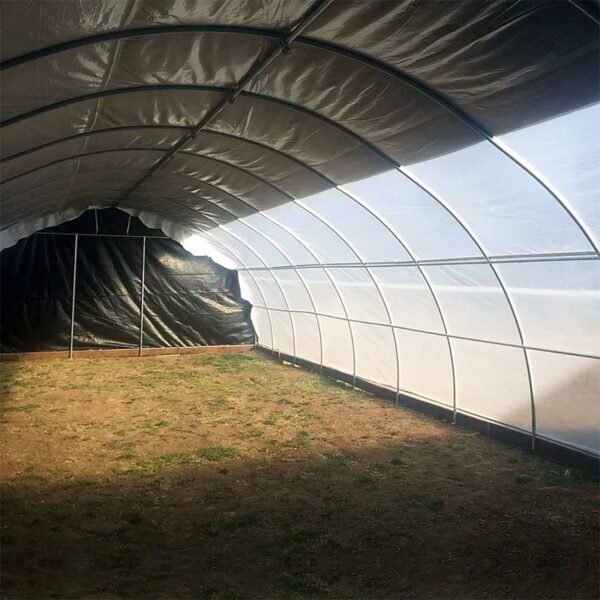 Single Span Film Blackout Greenhouse