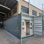 Hemp Container Farm With LED Lights