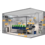 Hemp Container Farm With Ventilation System