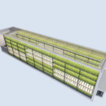 Hemp Container Farm With Irrigation System
