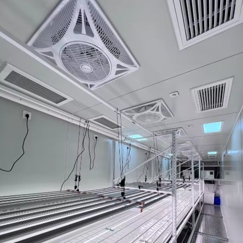 Container Plant Factory With Ventilation System