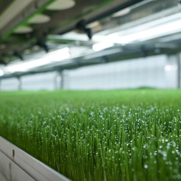 Fodder Container Farm With LED Lights