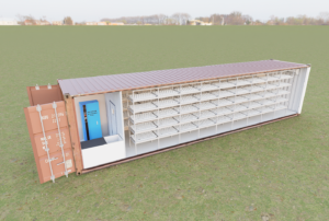 Multi-Layer Design container farm