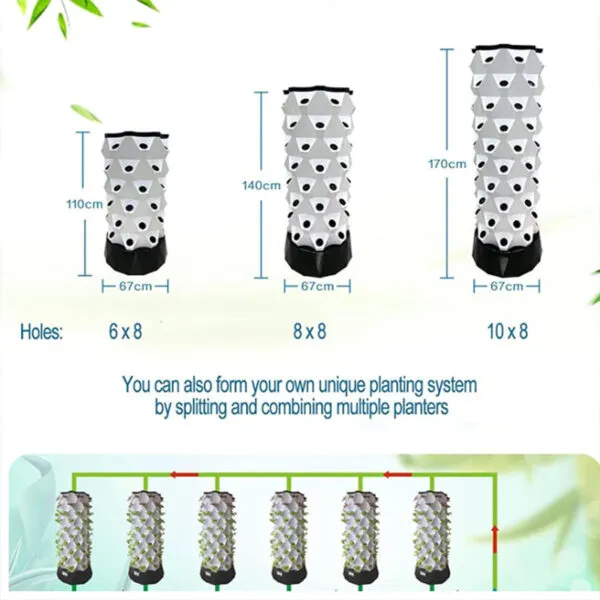 Hydroponics Pineapple Tower
