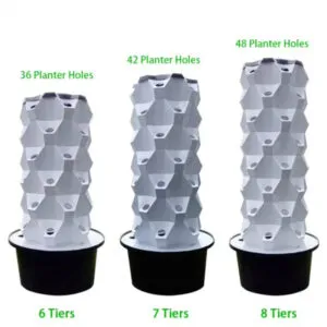 Layered Design Hydroponics Pineapple Tower