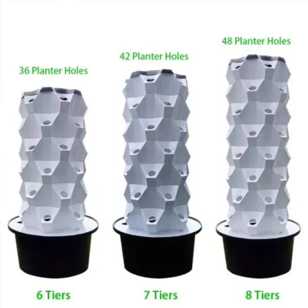 Layered Design Hydroponics Pineapple Tower