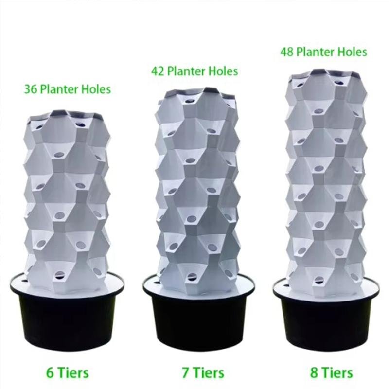 High quality 6/8/10 Layers Hydroponic Pineapple Tower