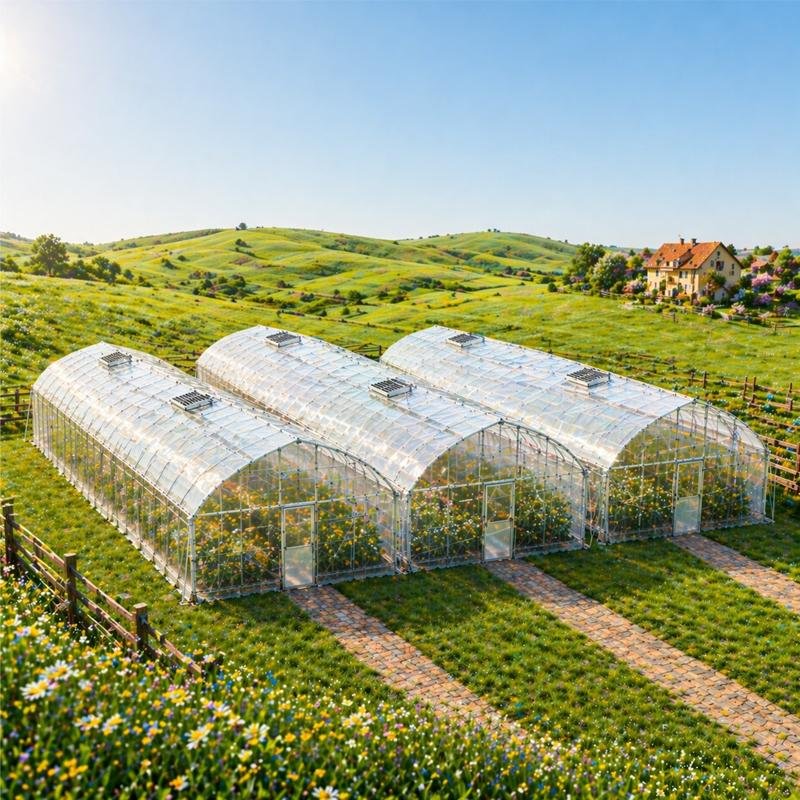 Tecnología moderna para invernaderos: control climático, automatización y sistemas de agricultura inteligente