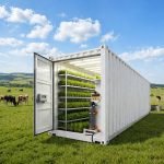 Leafy greens hydroponic container system