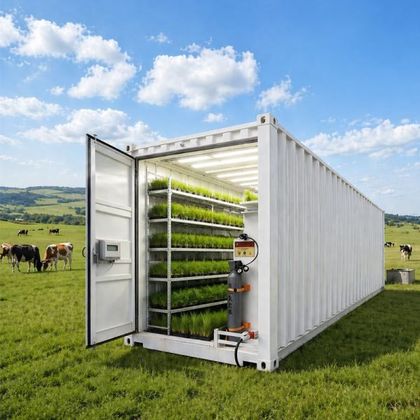 Leafy greens hydroponic container system