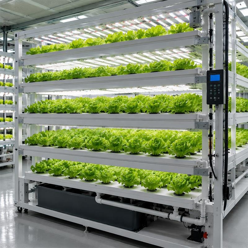 Hydroponic System Design for Lettuce Farm