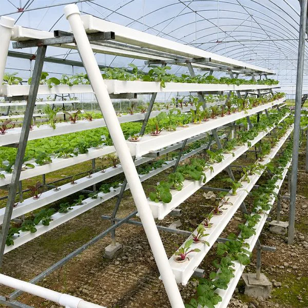 Smart vertical NFT hydroponic system with nutrient circulation control
