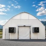 Commercial PU panel blackout greenhouse for cannabis cultivation