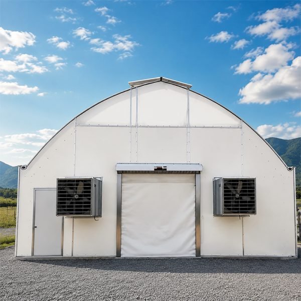 Commercial PU panel blackout greenhouse for cannabis cultivation