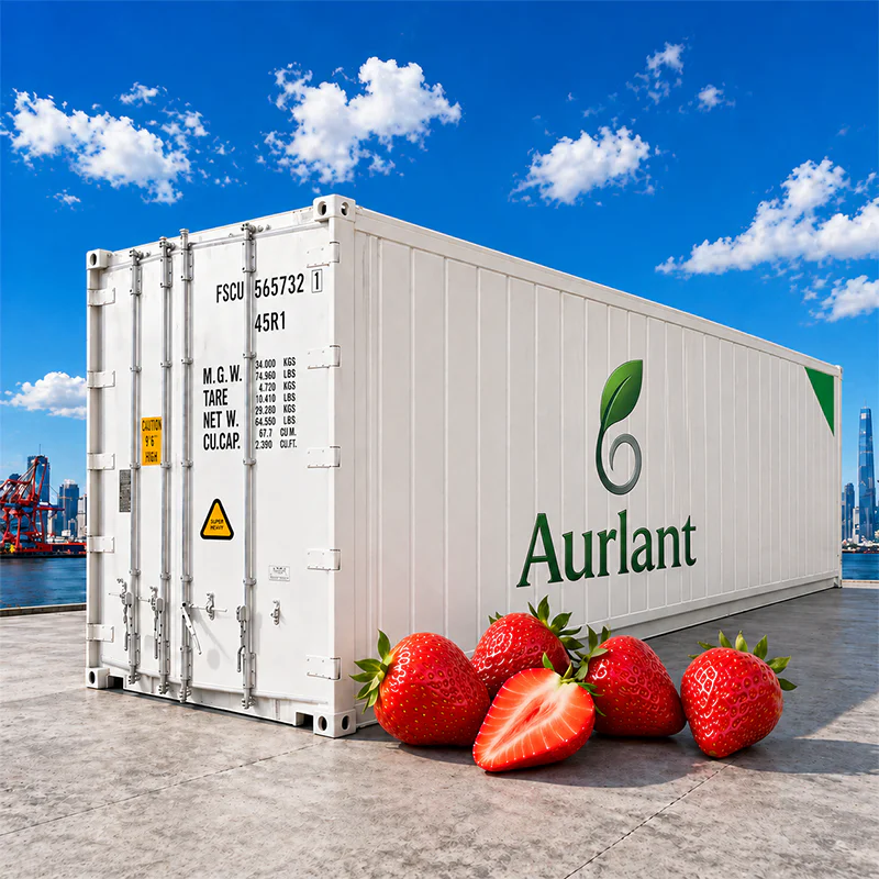 Strawberry Container Farm with Smart Hydroponic System