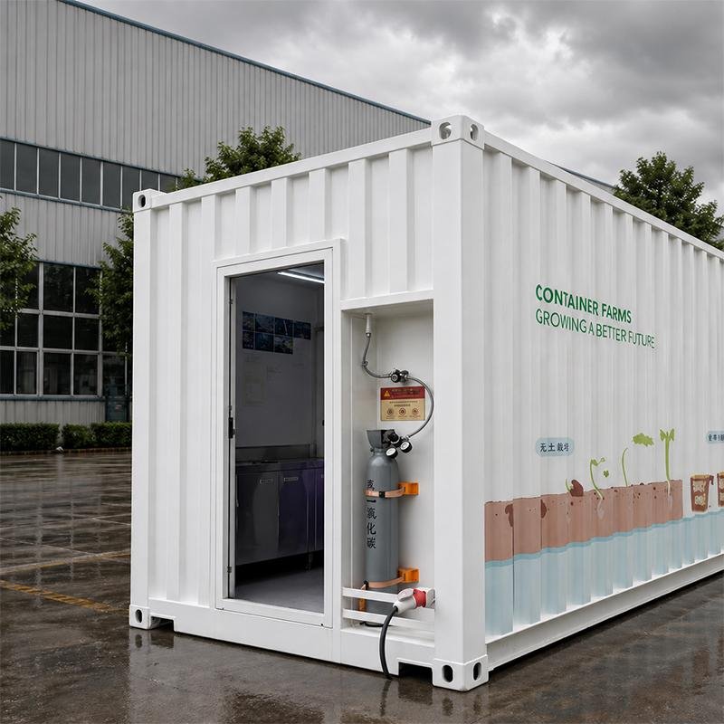How Much Electricity Does a Container Farm Use? Energy Cost Analysis
